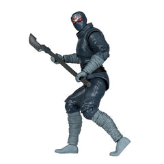 McFarlane Toys Foot Soldier 5in Tonfa and Katana accessories for authentic display.