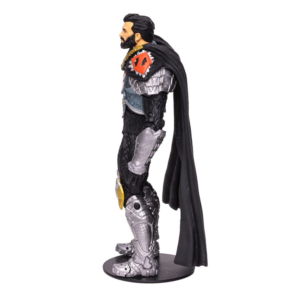 McFarlane Toys General Zod art card front features photography for reference.