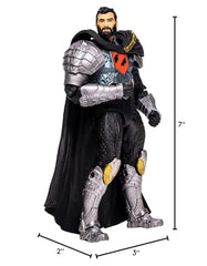McFarlane Toys General Zod packaging photo shows collectible presentation.