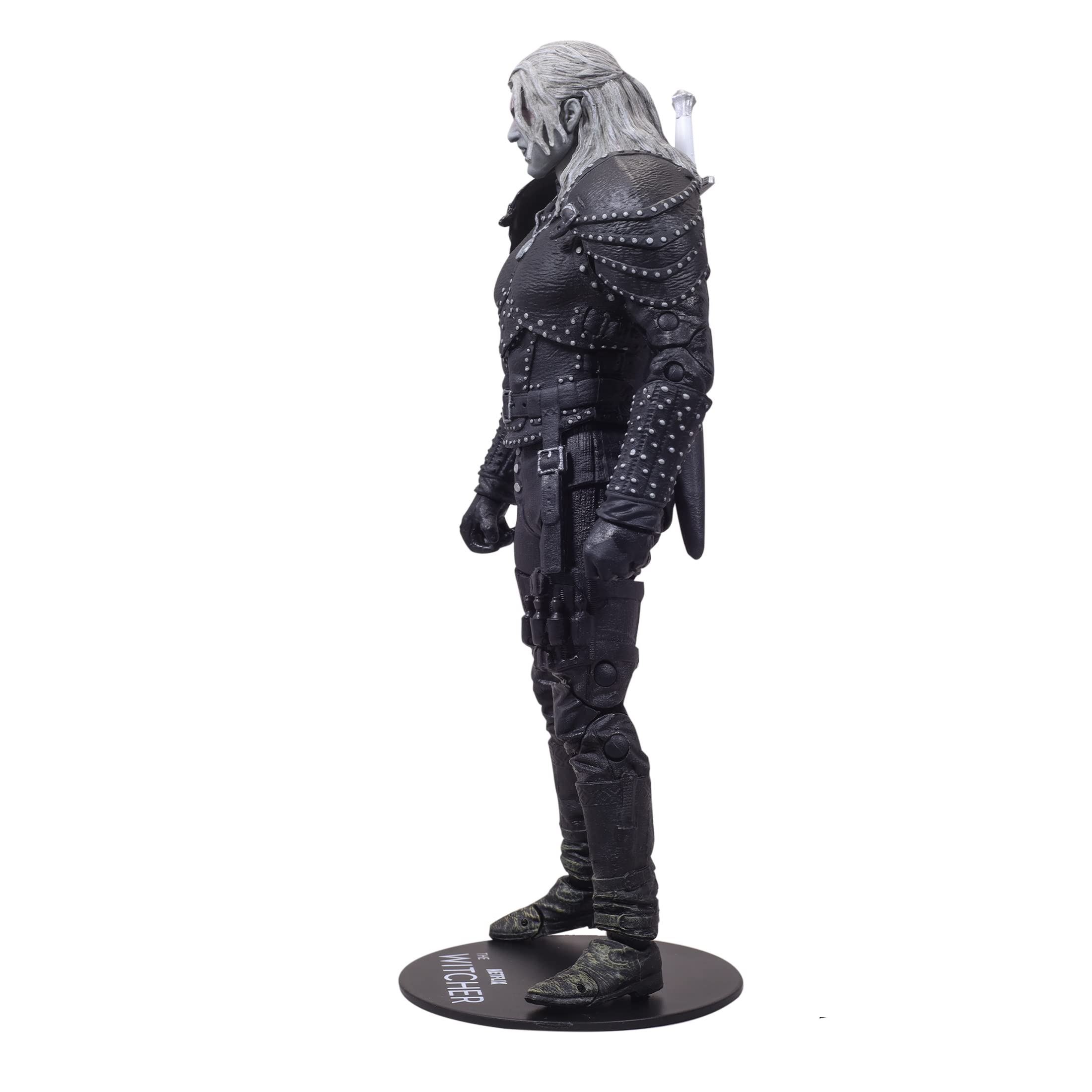 Base included provides stable shelf display for McFarlane figure
