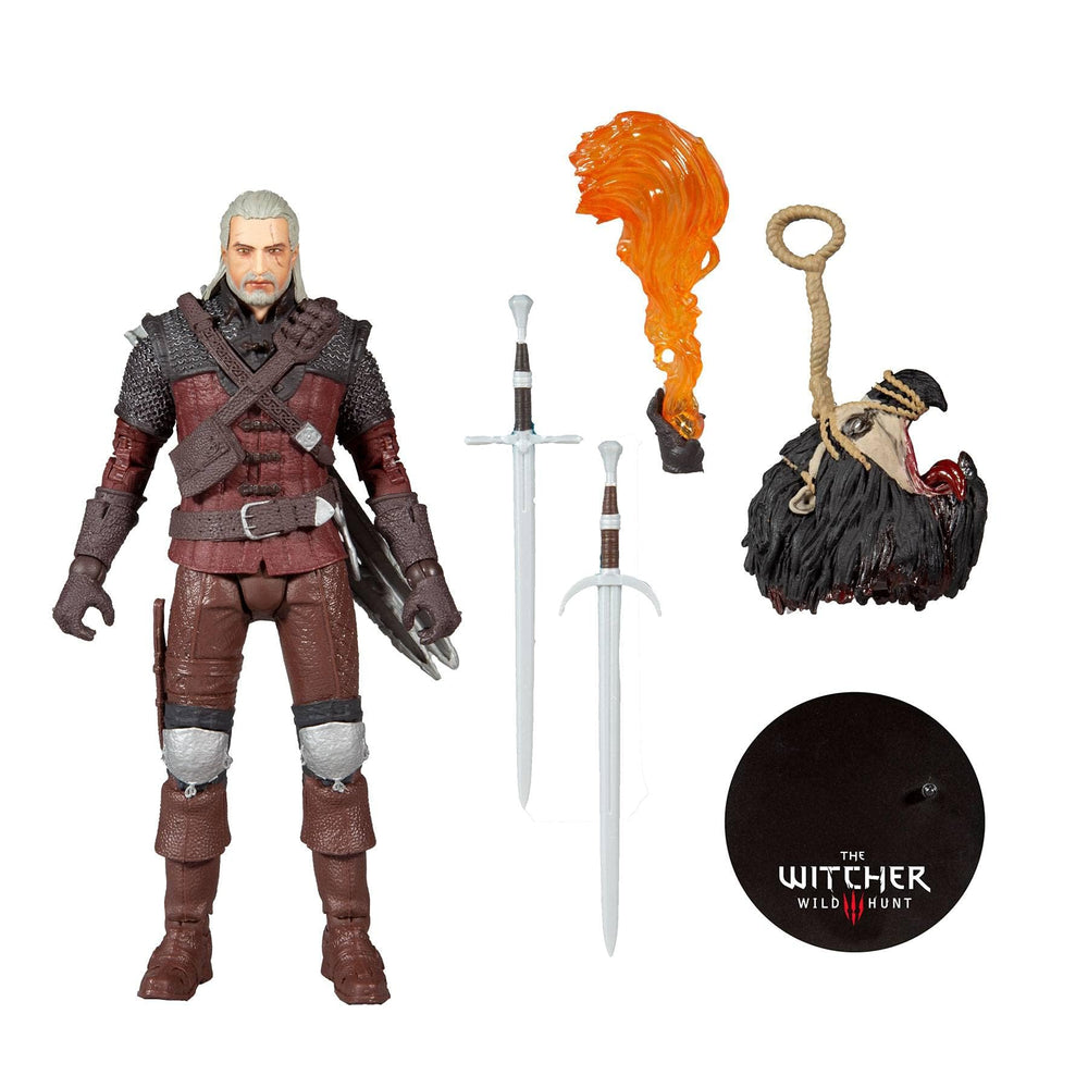 McFarlane Toys Geralt base provides stable tabletop posing