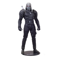 McFarlane Toys Geralt silver sword included for authentic weapon accessories