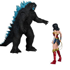 McFarlane Toys Godzilla 12in figure with Atomic Blast deco on shelf.