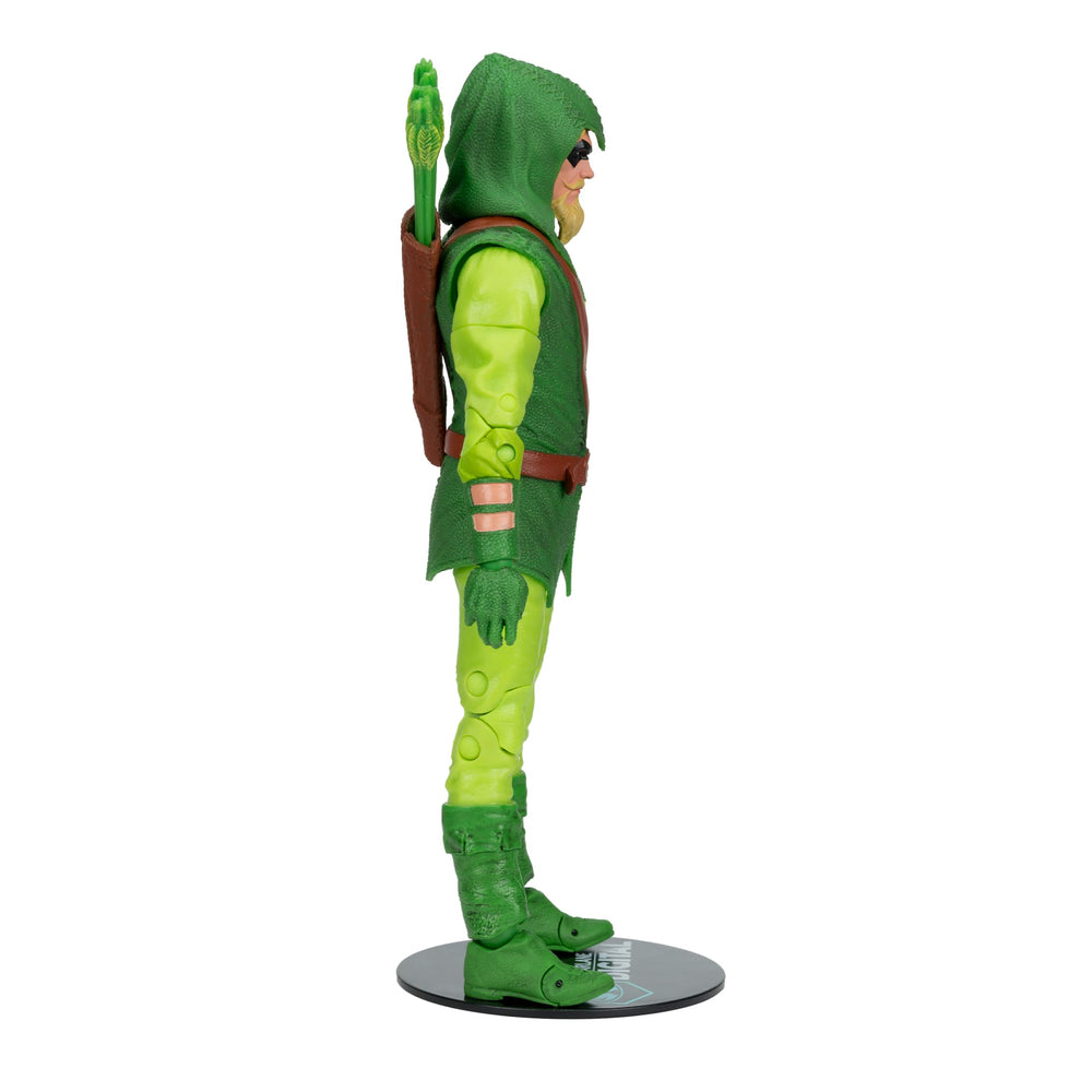 McFarlane Toys Green Arrow DC Multiverse figure linked to Seattle hero stories.