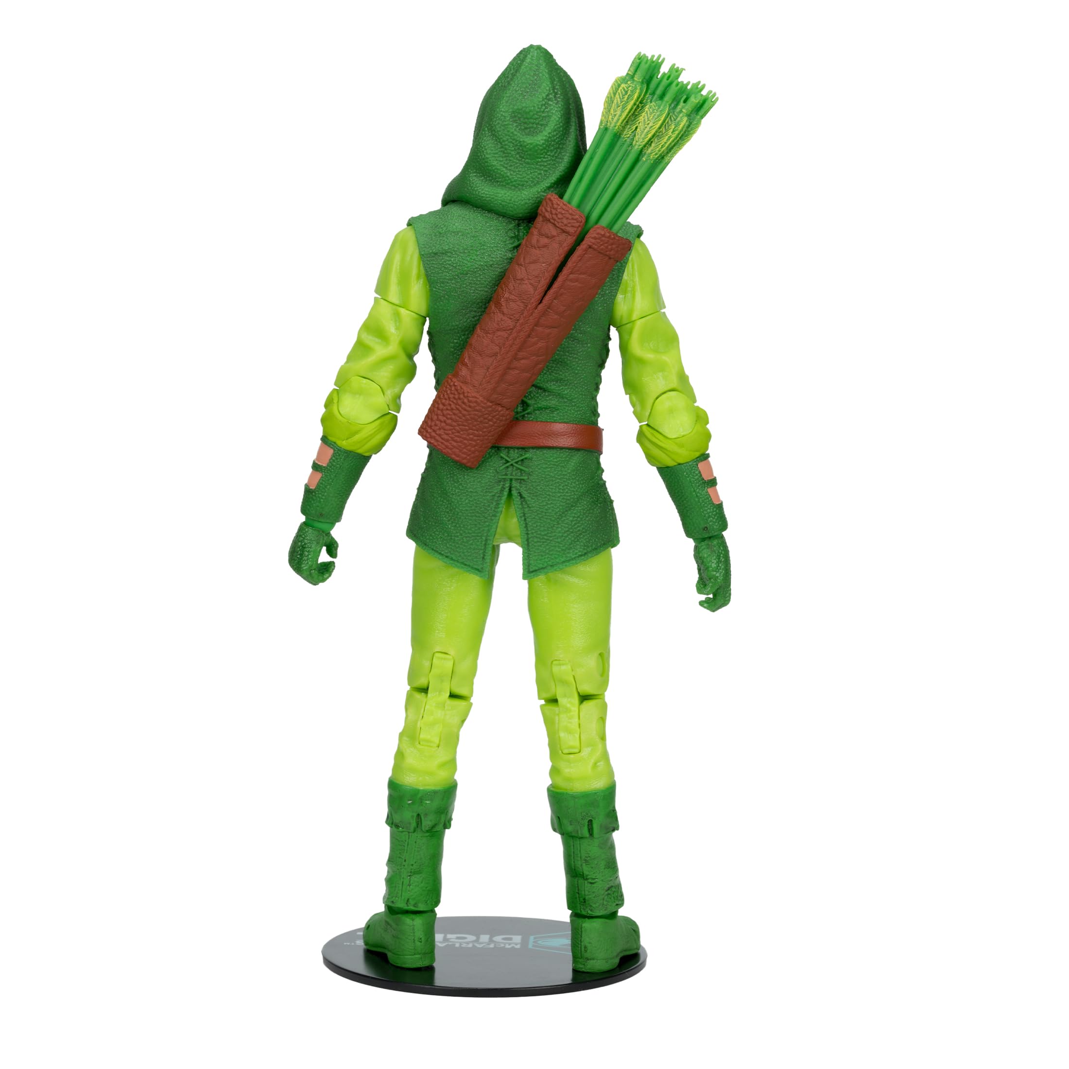 McFarlane Toys Green Arrow phygital figure bridging physical and digital collections.