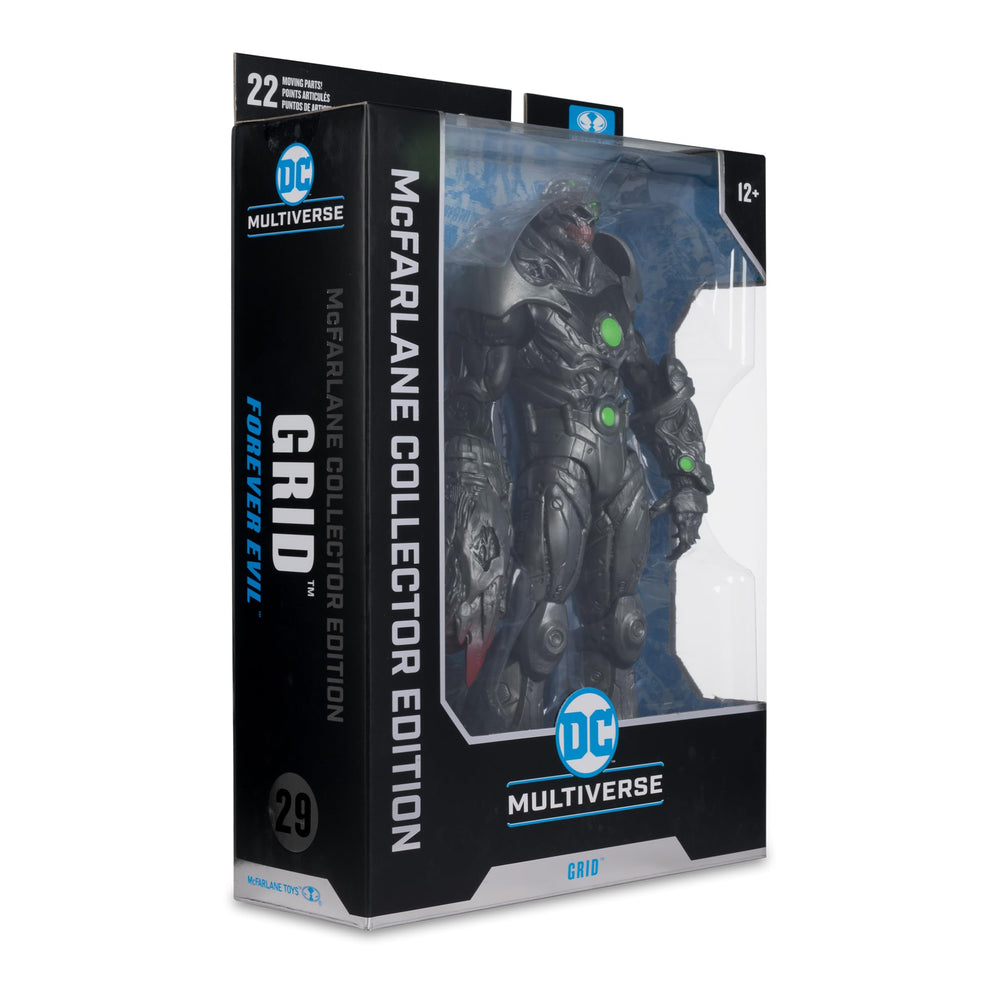 McFarlane Toys Grid packaging view with included accessories