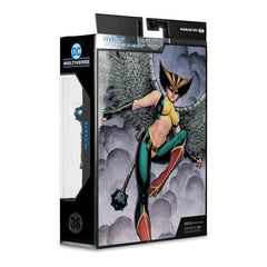 McFarlane Toys Hawkgirl collectible stand and accessories complete display