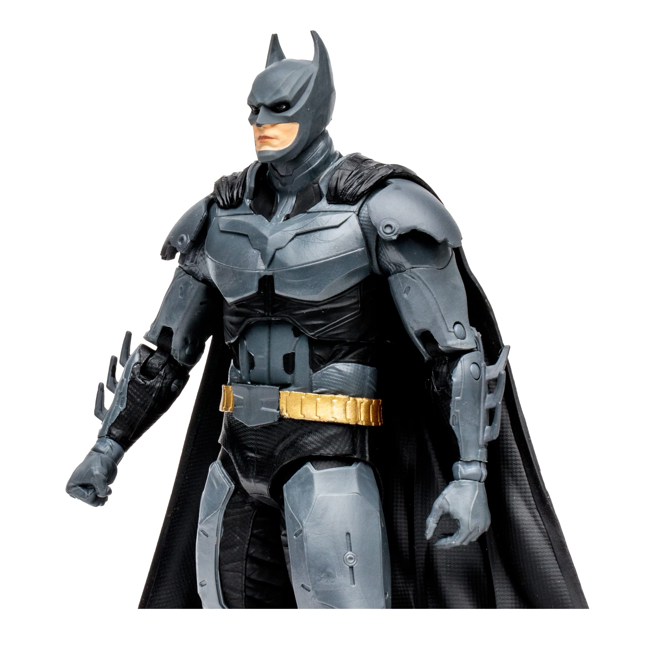 McFarlane Toys Batman from Injustice 2 look ready for action display.