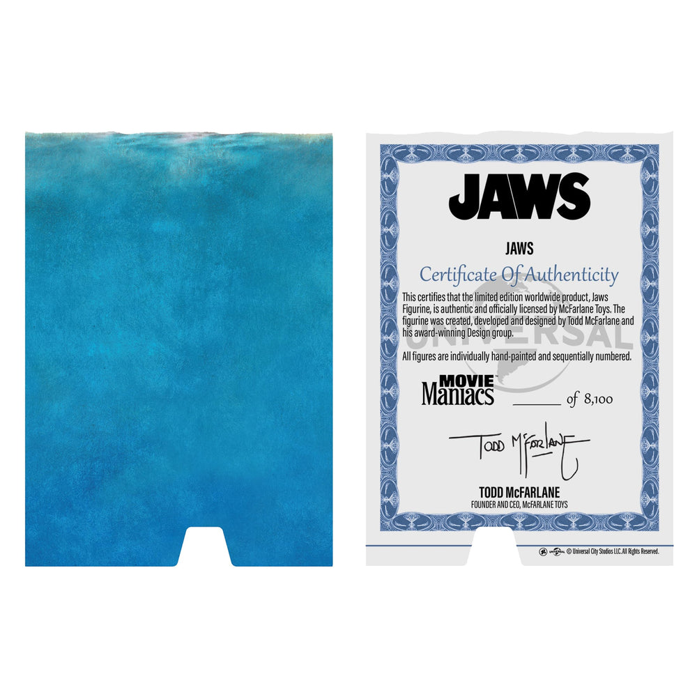 McFarlane Toys Jaws 50th Anniversary 6in figure full color realism for collectors