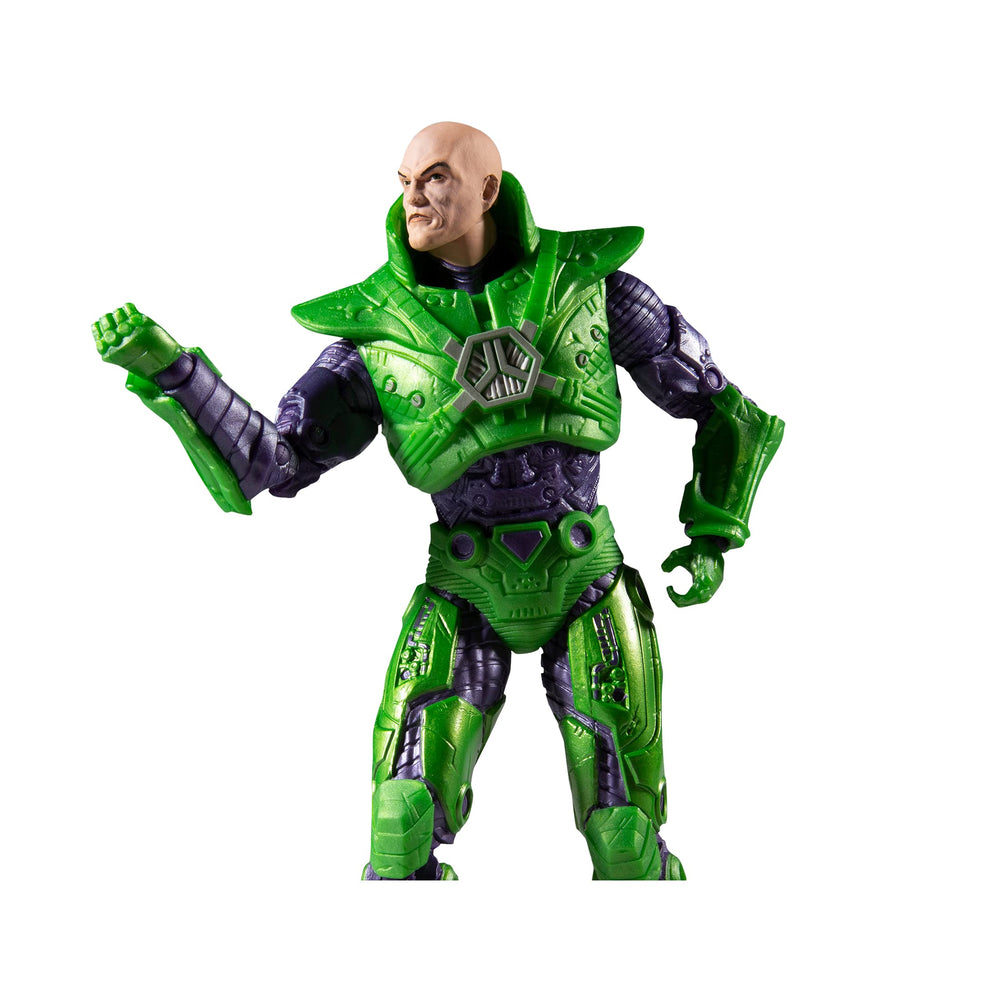 Lex Luthor art card back with character biography