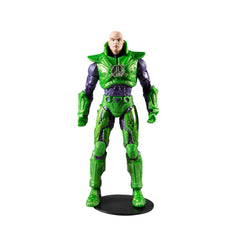 McFarlane Toys Lex Luthor green power suit figure ready for display