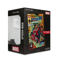 McFarlane Toys Spider-Man diorama shot demonstrates pose options.