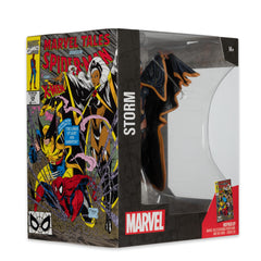 McFarlane Toys Marvel Storm environmental base adds display depth.