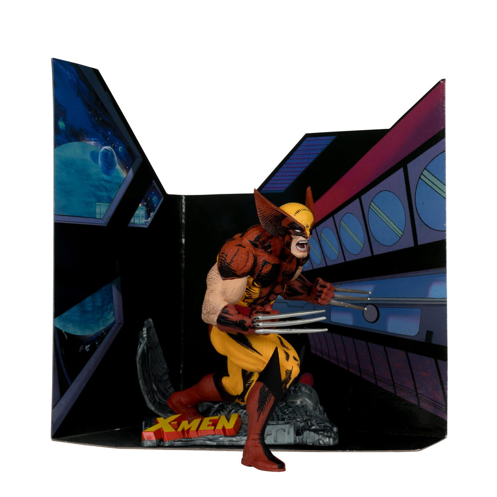 McFarlane Toys Wolverine 1:10 art card included for collector reference