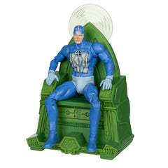 Front view of McFarlane Toys Metron figure for shelf display.