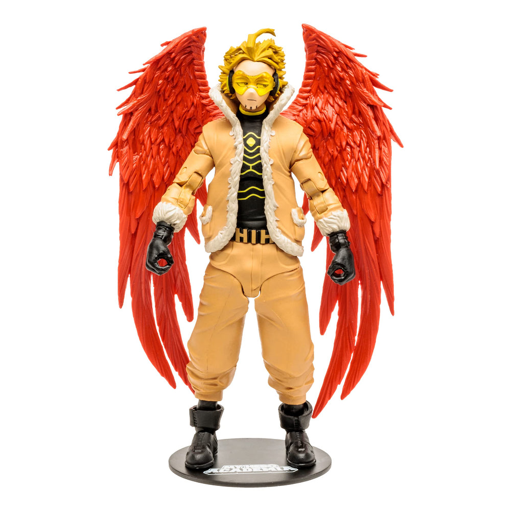 McFarlane Toys Hawks 7in figure with wings extended for dramatic display