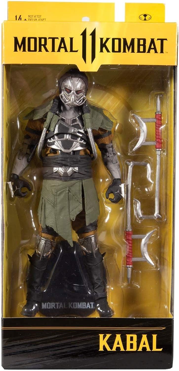 Kabal with Blades of Vengeance included for dramatic posing and display.