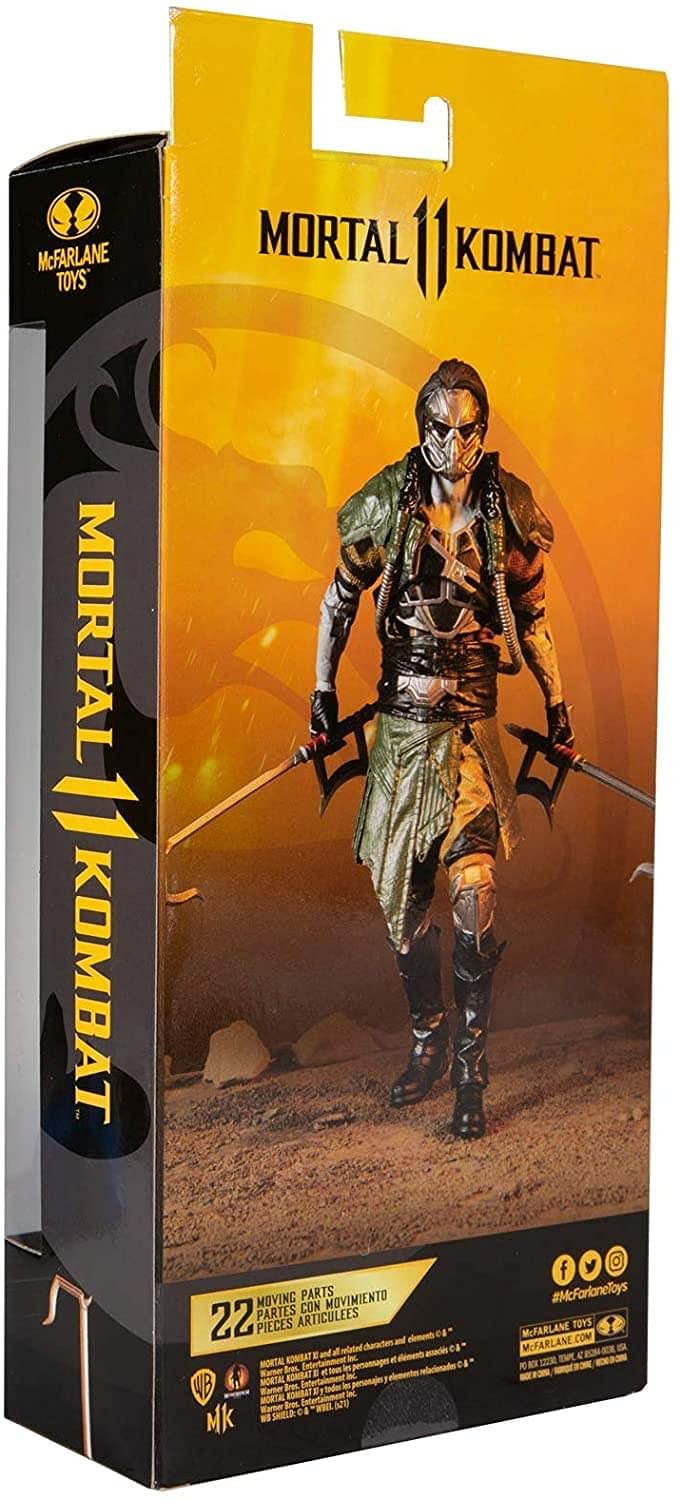 McFarlane Toys Mortal Kombat Kabal Ultra Articulation with 22 movable parts.