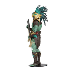 McFarlane Toys Kotal Kahn figure side profile for shelf display