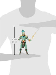 Kotal Kahn figure with sword highlighting accessory details for collectors