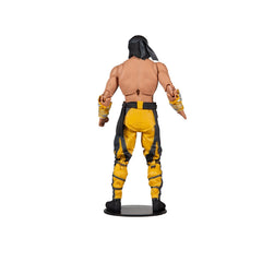 McFarlane Toys Liu Kang figure with nunchaku accessory for dynamic action.