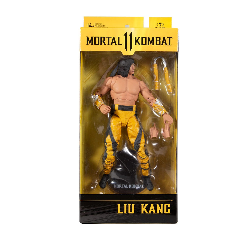 McFarlane Toys Mortal Kombat window box packaging for collectors.