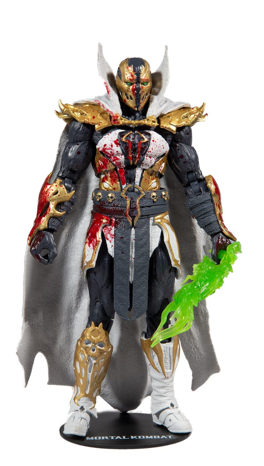 McFarlane Toys Malefik Spawn Bloody Disciple 7-inch figure with detailed sculpt for display