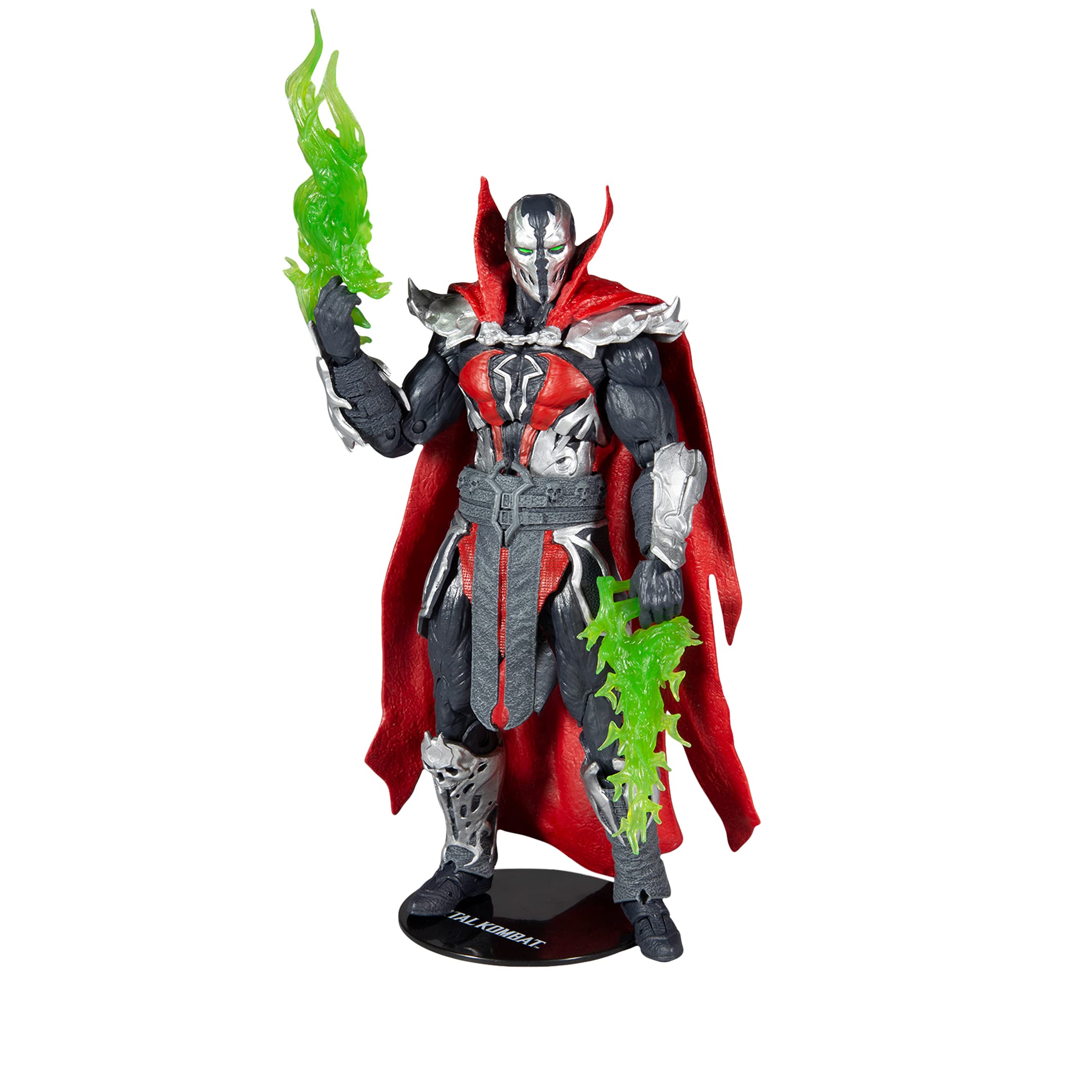 McFarlane Toys Malefik Spawn figure front view for display