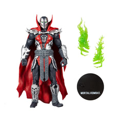 McFarlane Toys Malefik Spawn with two ectoplasm fires for action scenes