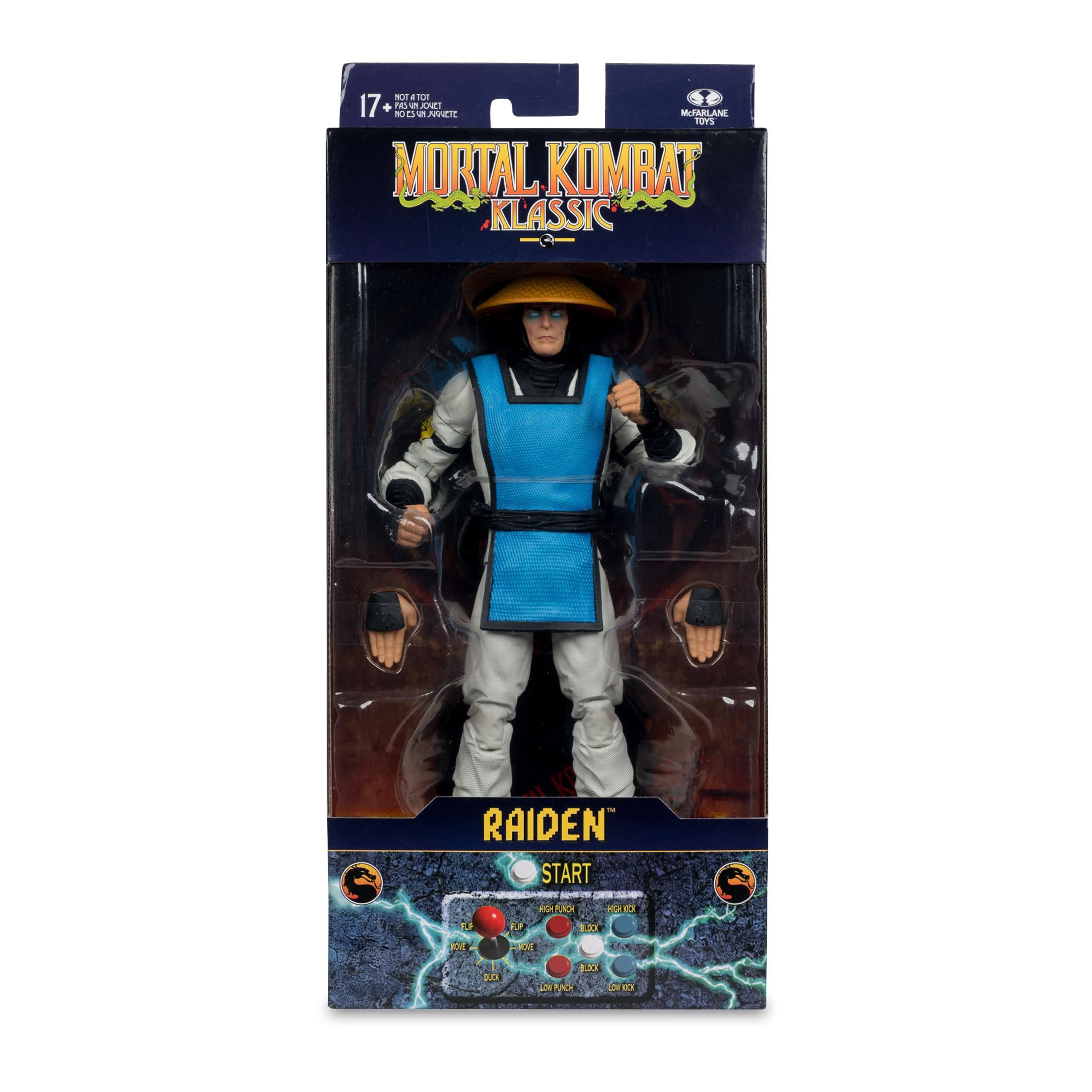 Collect all McFarlane Mortal Kombat figures to build a lineup