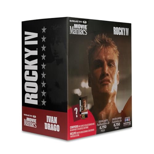 Movie Maniacs Ivan Drago item for collector display