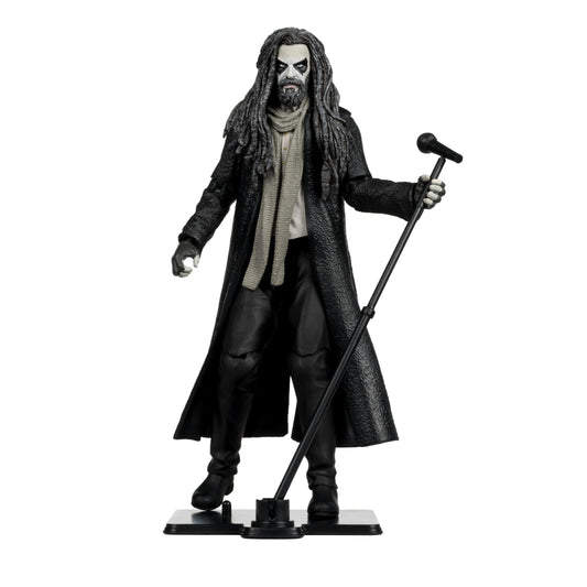 McFarlane Toys Music Maniacs Metal Rob Zombie 6in figure on display