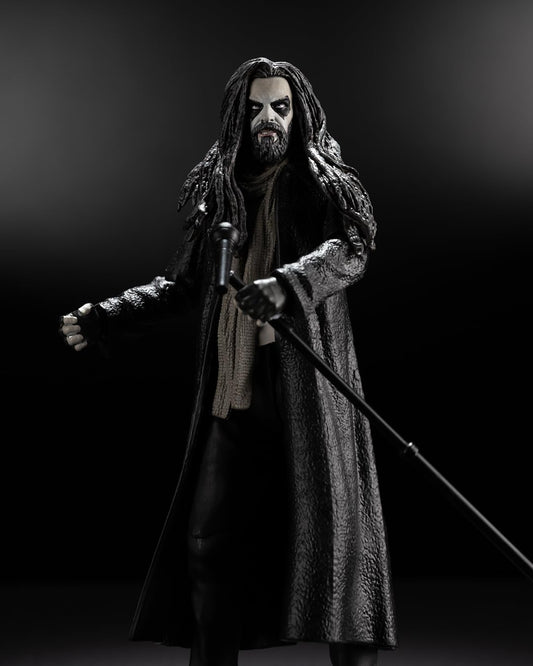 McFarlane Toys Music Maniacs Metal Rob Zombie front view with detailed likeness