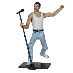 McFarlane Toys Music Maniacs Rock Freddie Mercury mic accessory for authentic setup