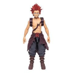 McFarlane Toys Eijiro Kirishima in hero outfit, display-ready figure for My Hero Academia fans.