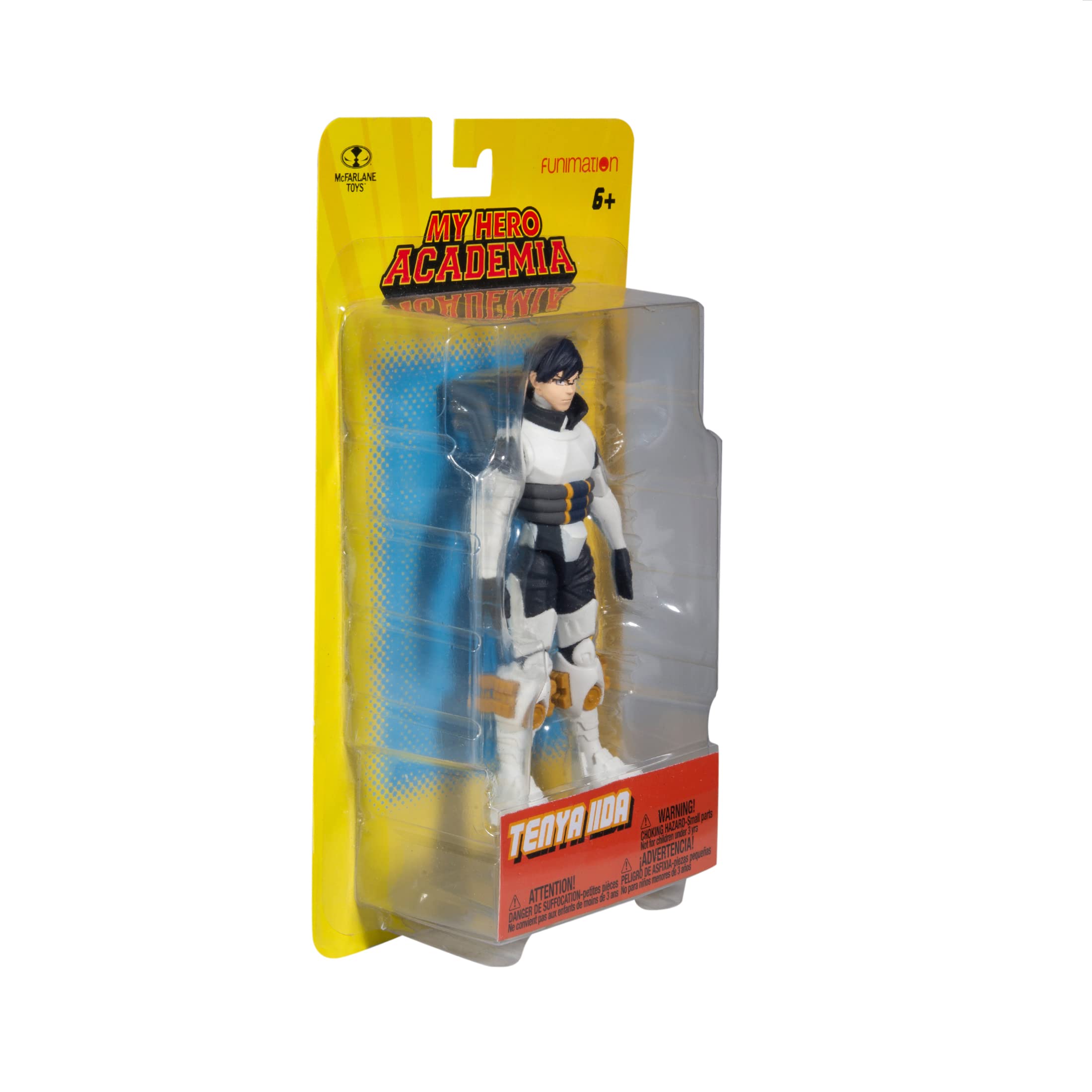 McFarlane Toys My Hero Academia Tenya Iida collectible figure.