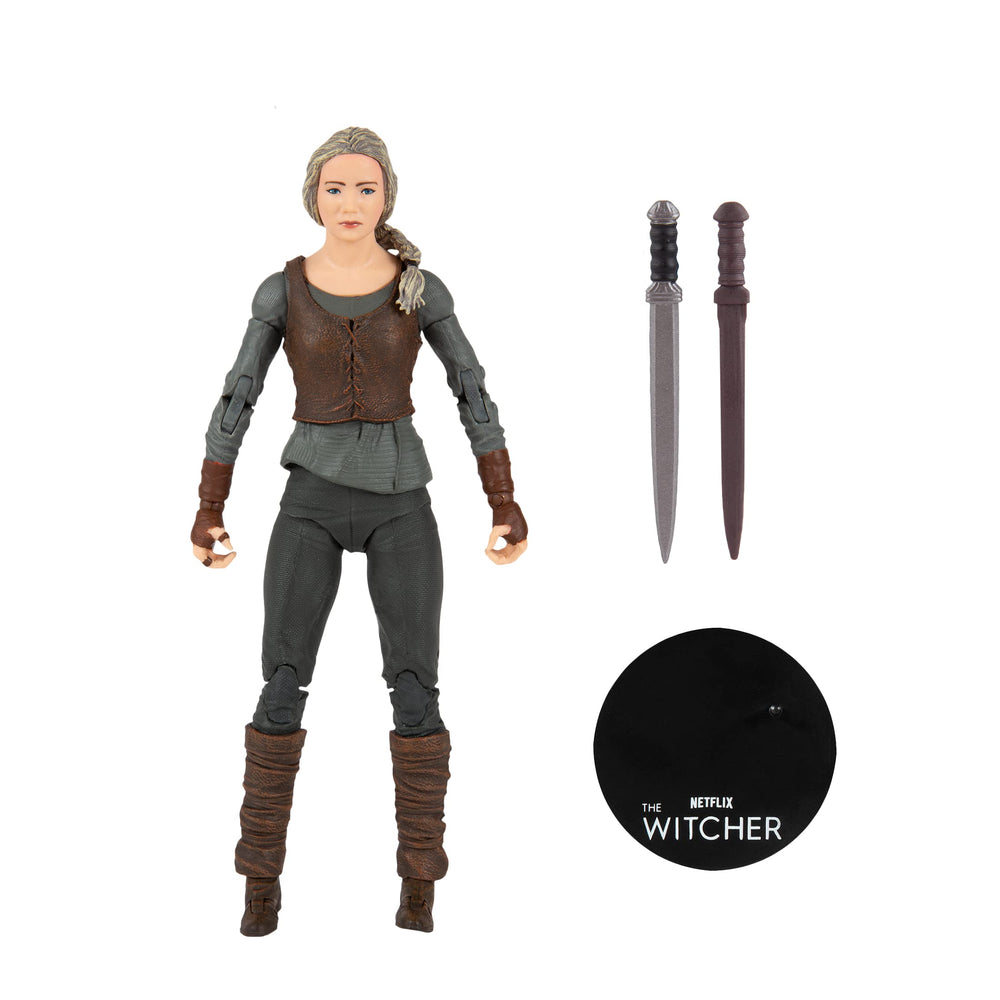 Additional accessories for Ciri Season 2 figure display and storytelling