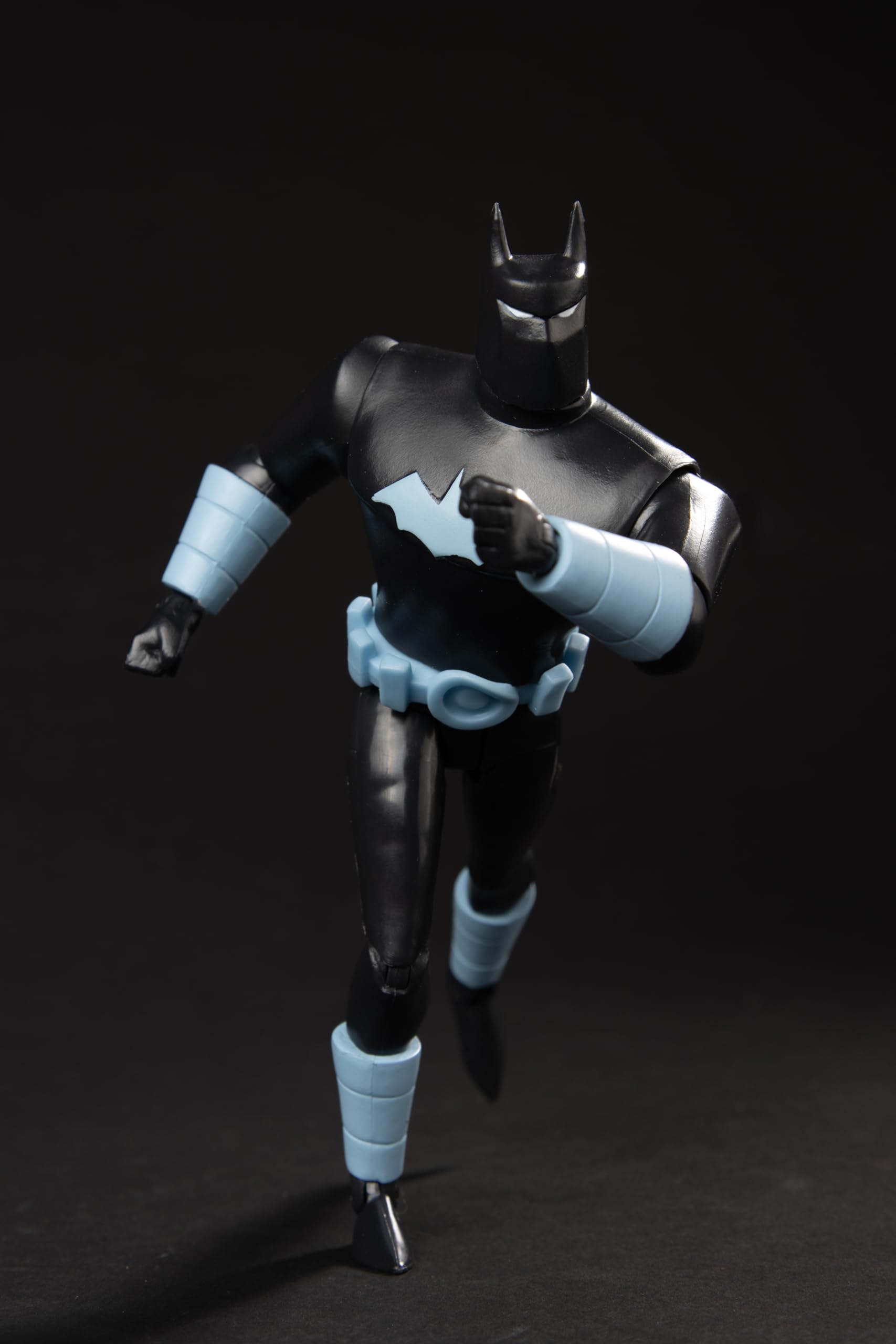 Close-up of Batman Anti-Fire Suit detailing in McFarlane line