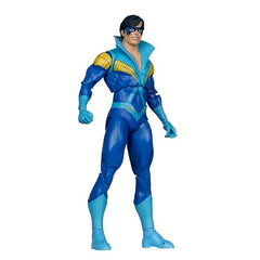 Nightwing comes with batarang and base for stable action setups