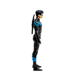 Nightwing blister-pack packaging with English comic reprint visible.