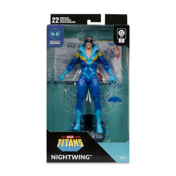 Nightwing inspired by Titans era with Titans Tower vibe for display