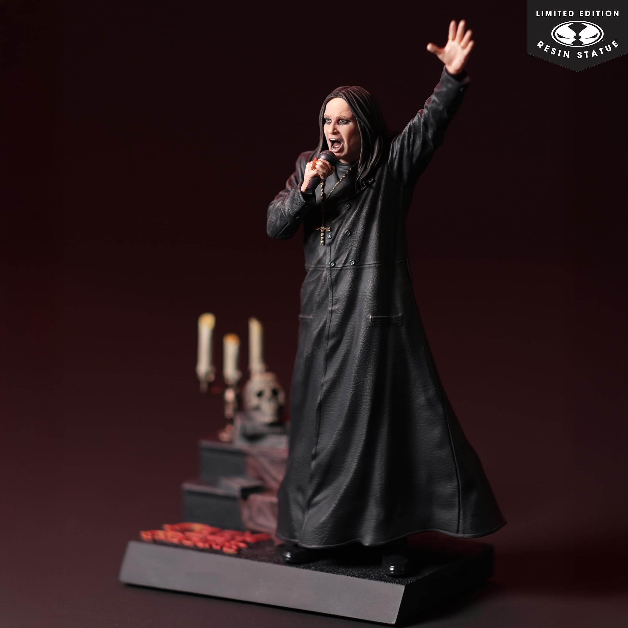 Detailed trench-coat texture enhances realism for fans and collectors.