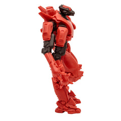 Poseable Crimson Typhoon enables dynamic battle poses.