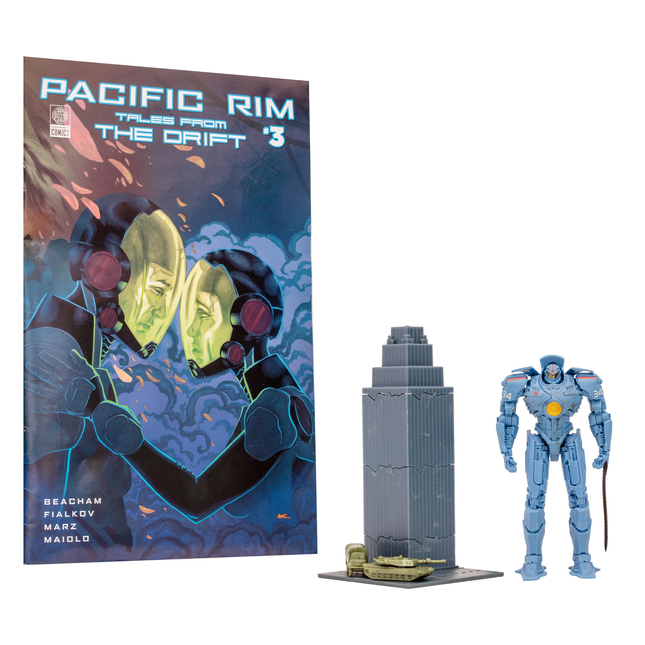 McFarlane Toys Gipsy Danger 4 inch figure ready for display and play