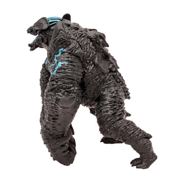 Poseable Leatherback figure enabling dynamic battle stances