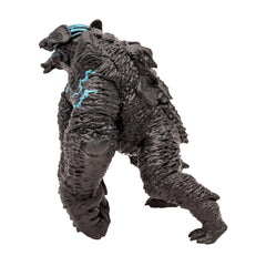 Poseable Leatherback figure enabling dynamic battle stances