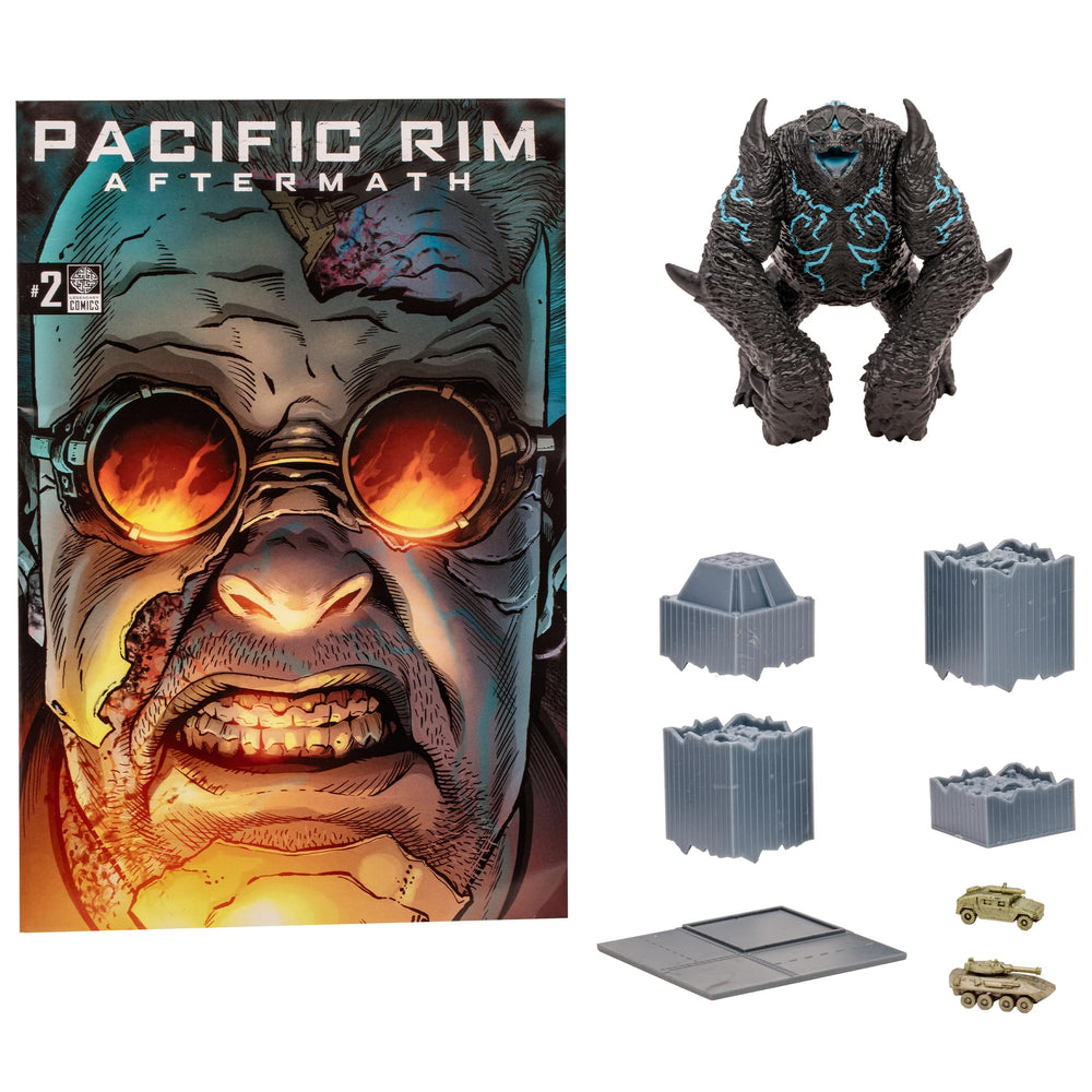 McFarlane Toys Leatherback vehicle 2 complements dynamic Pacific Rim play