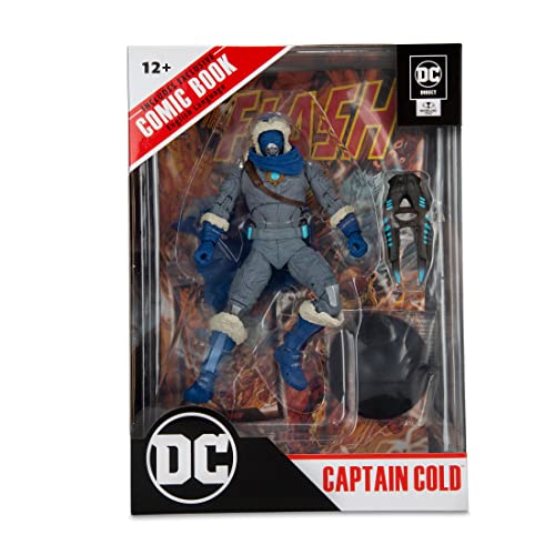 Packaging view of McFarlane Toys Captain Cold figure.