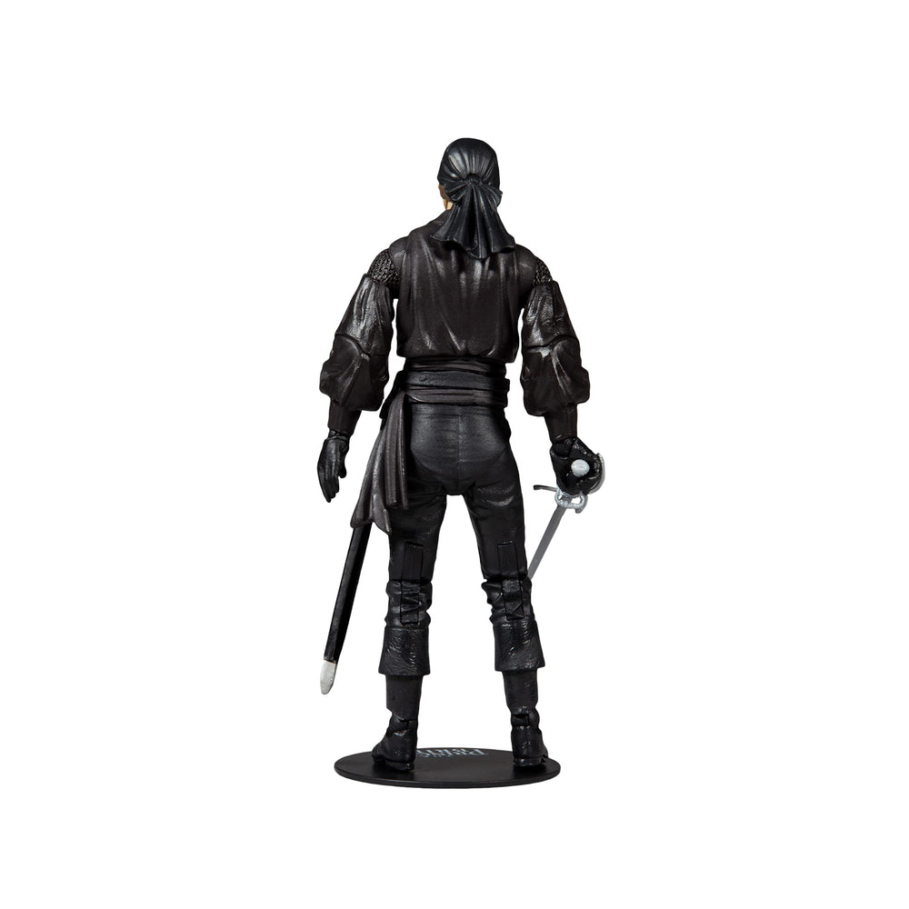 Westley with base and sword, ready to stand on shelf.