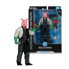 McFarlane Toys Professor Pyg extra hands expand posing options for display.